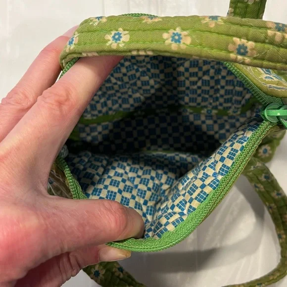 Green Vera Bradley Mini Purse - Picture 6 of 6
